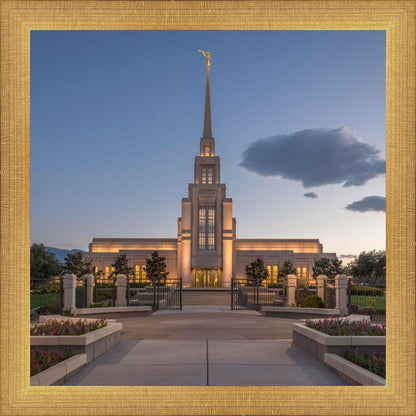 Gila Valley Temple Valley Sunset