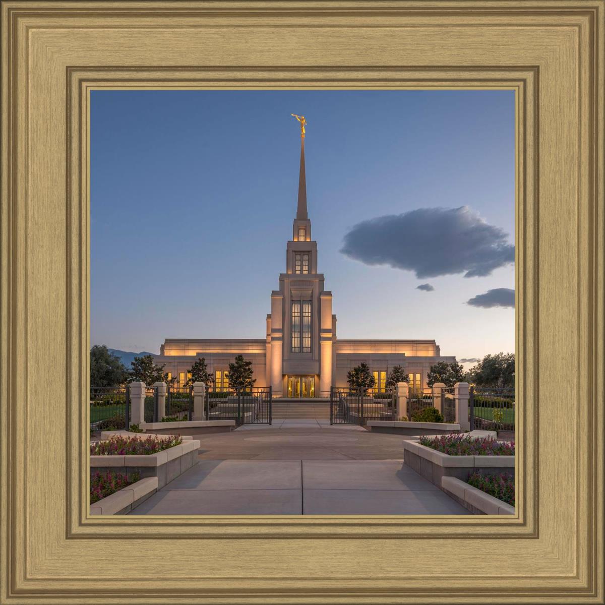 Gila Valley Temple Valley Sunset
