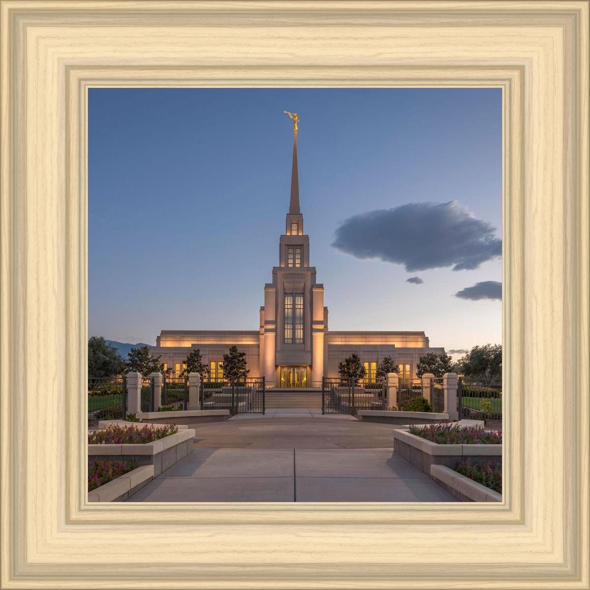 Gila Valley Temple Valley Sunset