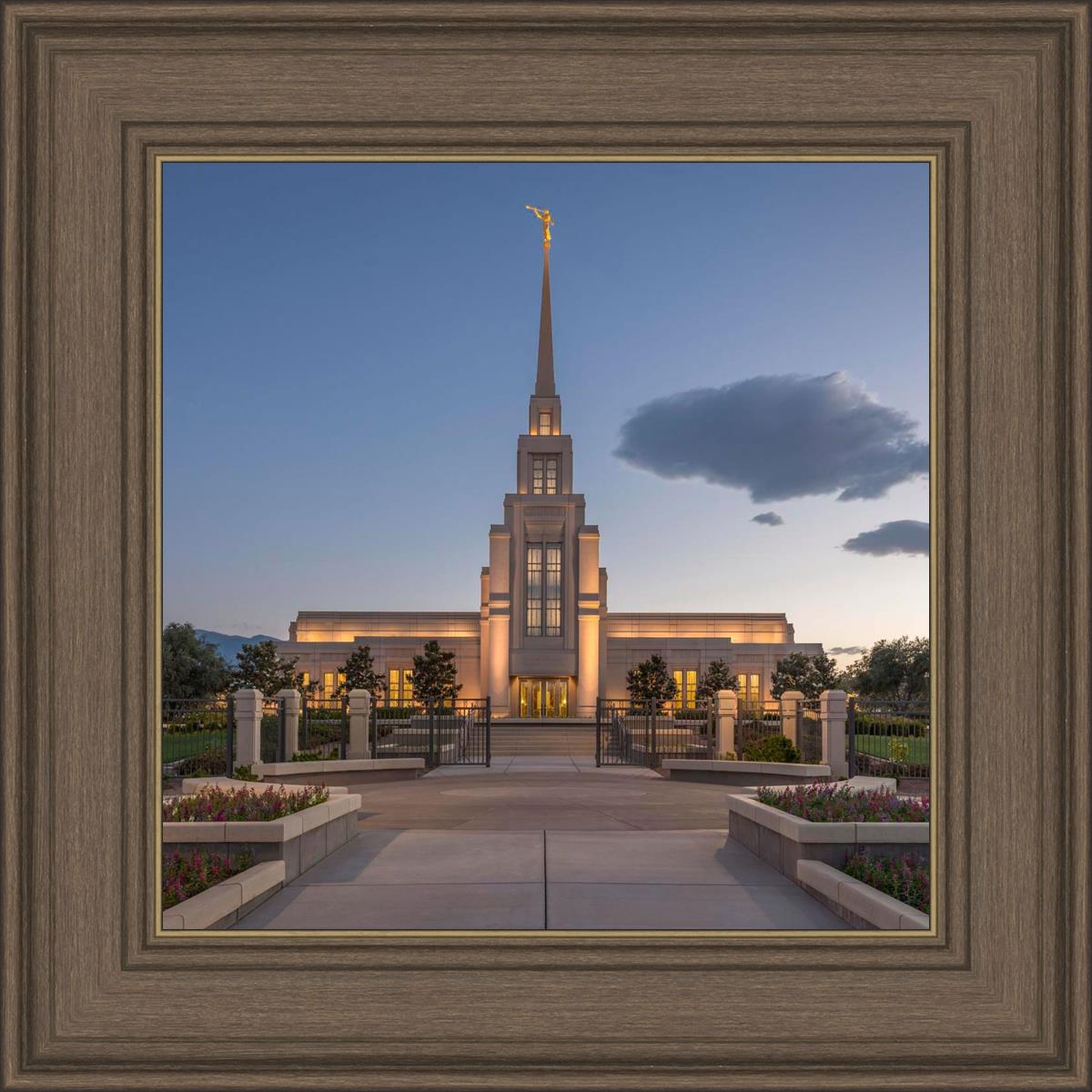 Gila Valley Temple Valley Sunset