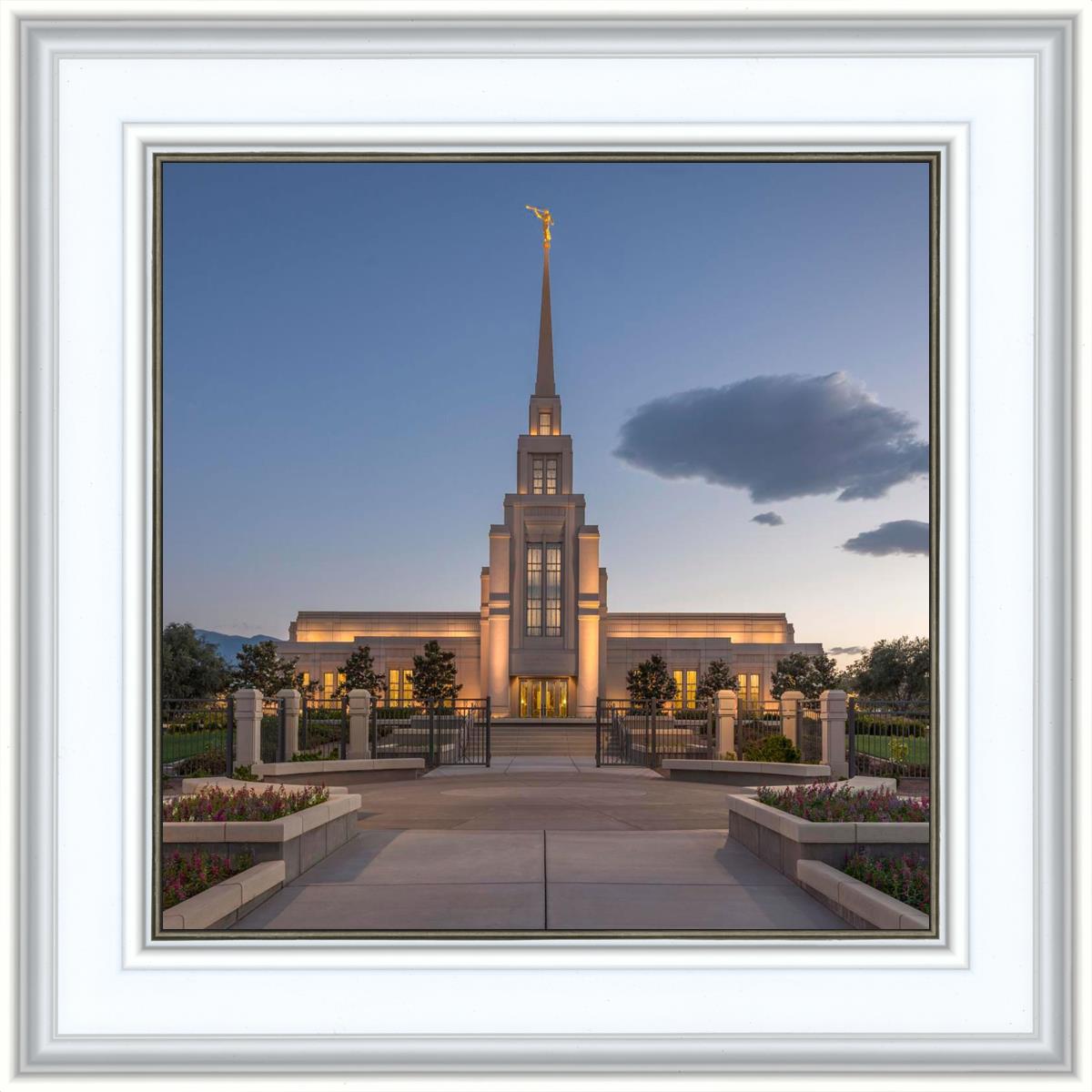 Gila Valley Temple Valley Sunset
