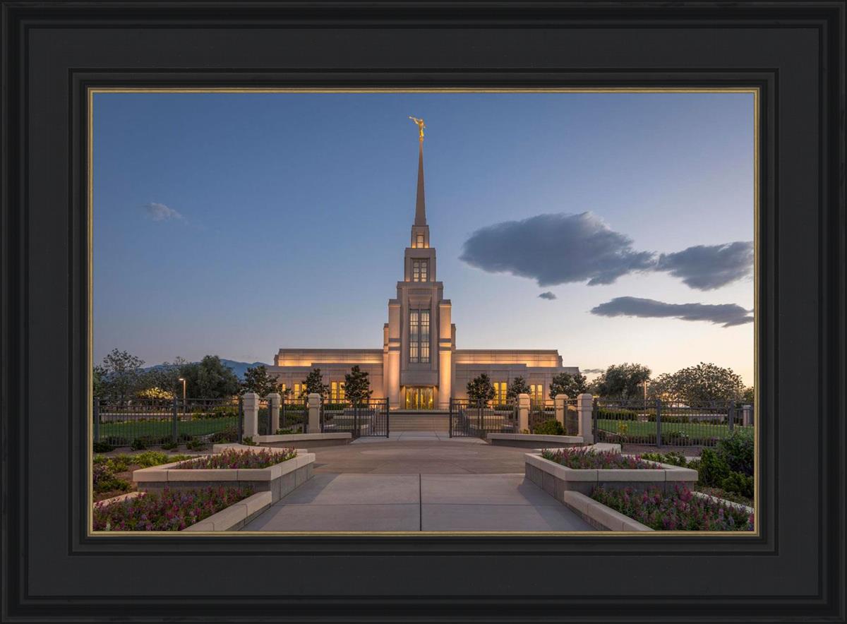 Gila Valley Temple Valley Sunset