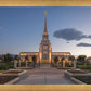 Gila Valley Temple Valley Sunset
