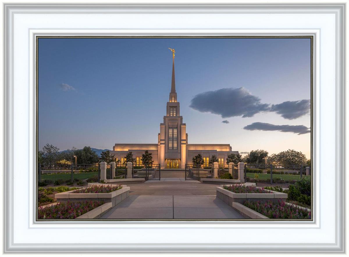 Gila Valley Temple Valley Sunset