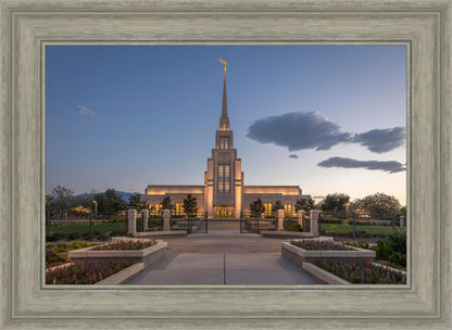 Gila Valley Temple Valley Sunset