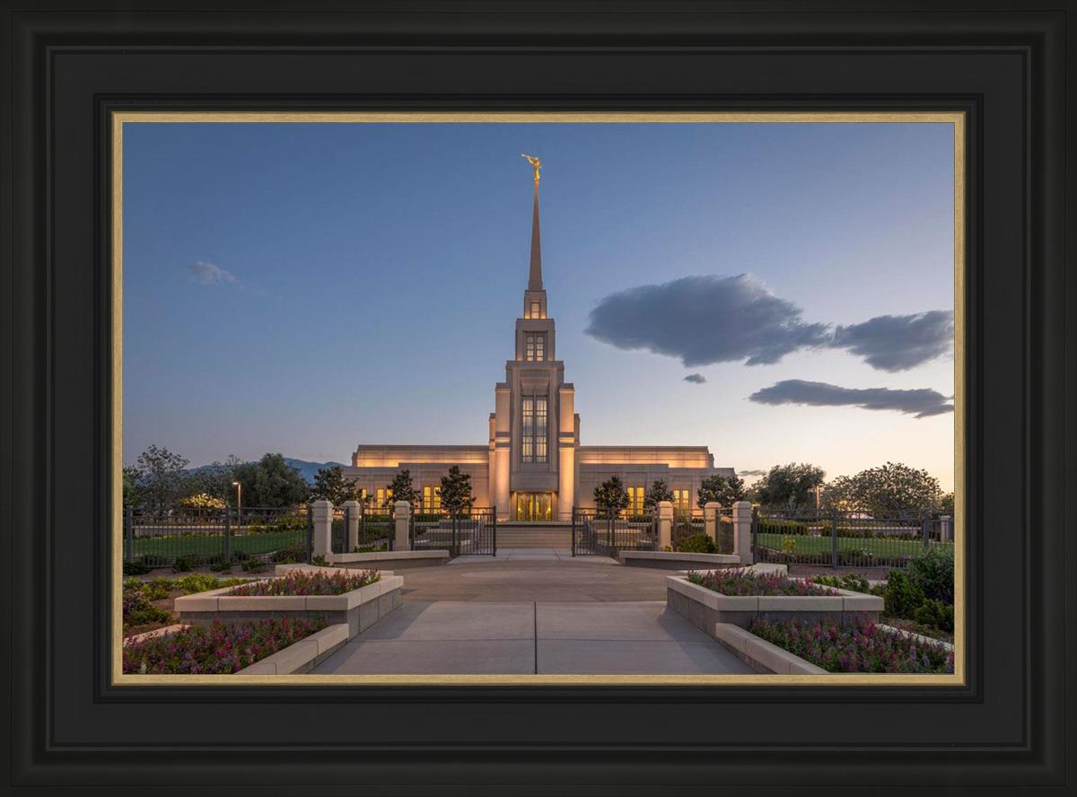 Gila Valley Temple Valley Sunset