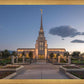 Gila Valley Temple Valley Sunset