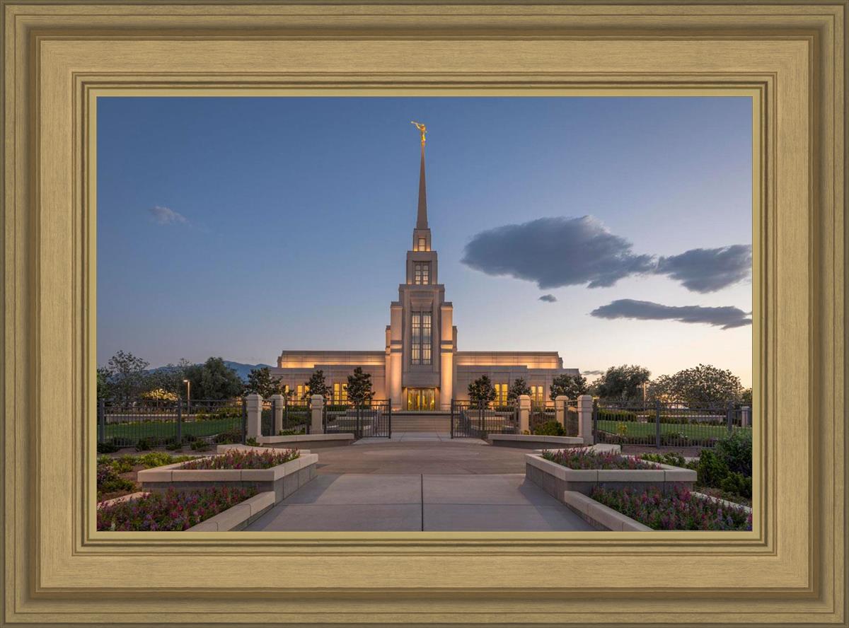 Gila Valley Temple Valley Sunset