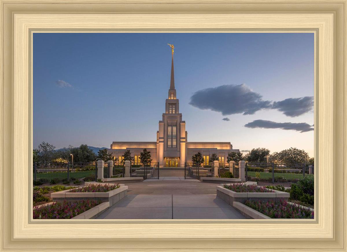Gila Valley Temple Valley Sunset