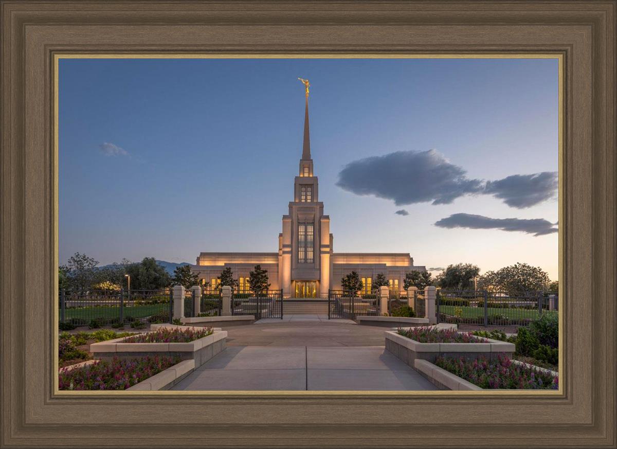 Gila Valley Temple Valley Sunset