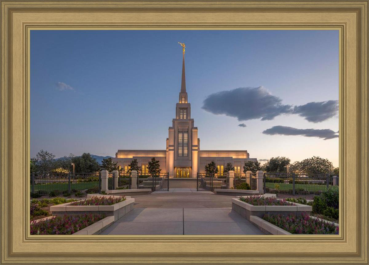 Gila Valley Temple Valley Sunset