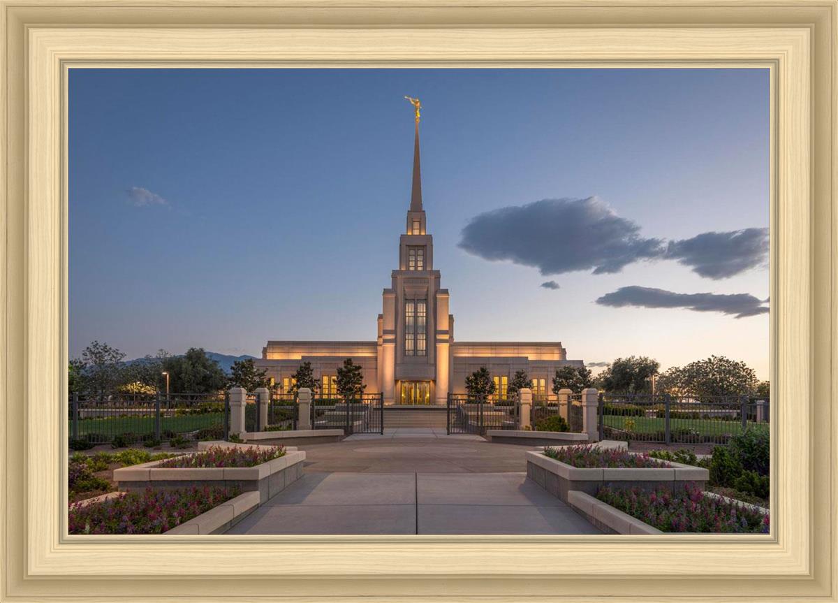 Gila Valley Temple Valley Sunset