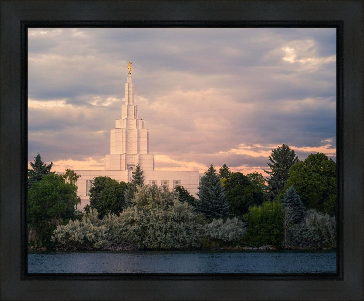 Idaho Falls Temple Eternal Light Gallery Wrap