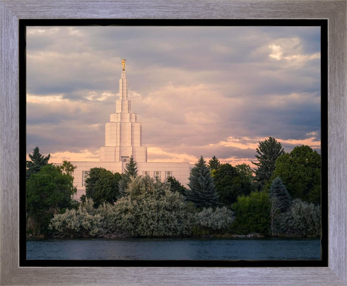 Idaho Falls Temple Eternal Light Gallery Wrap