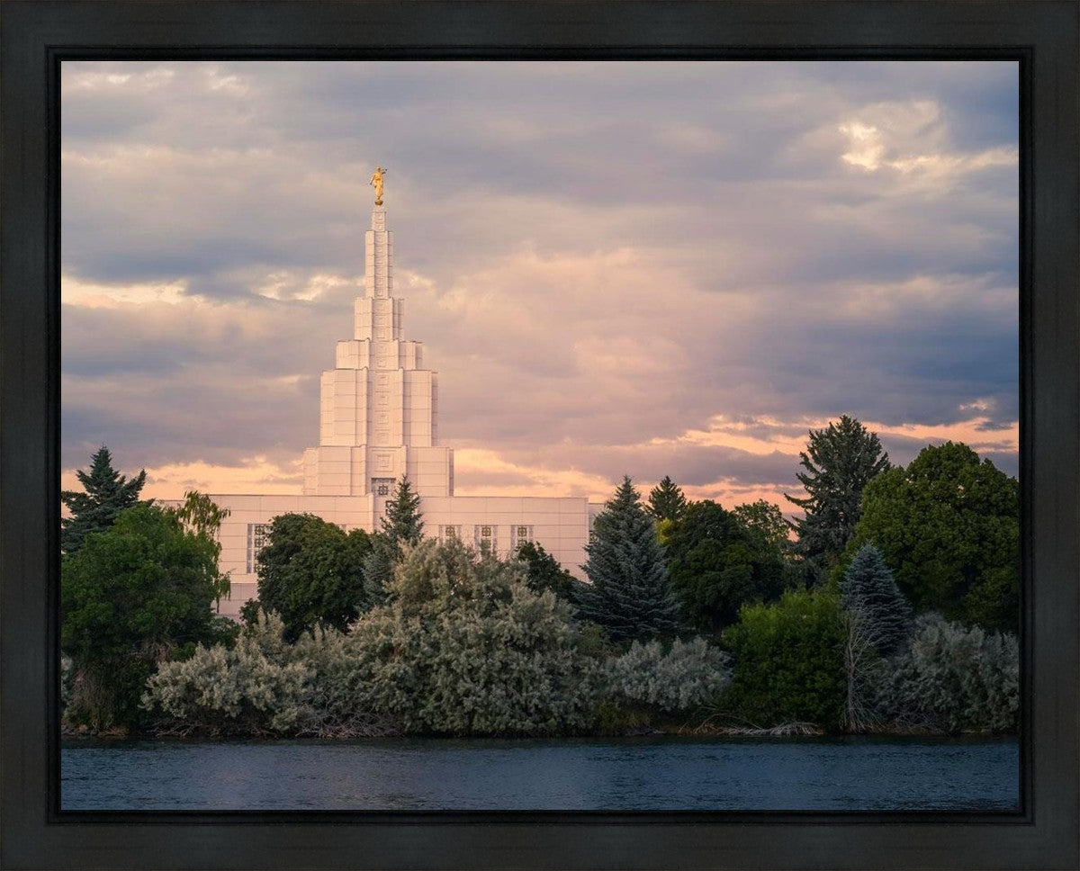 Idaho Falls Temple Eternal Light Gallery Wrap