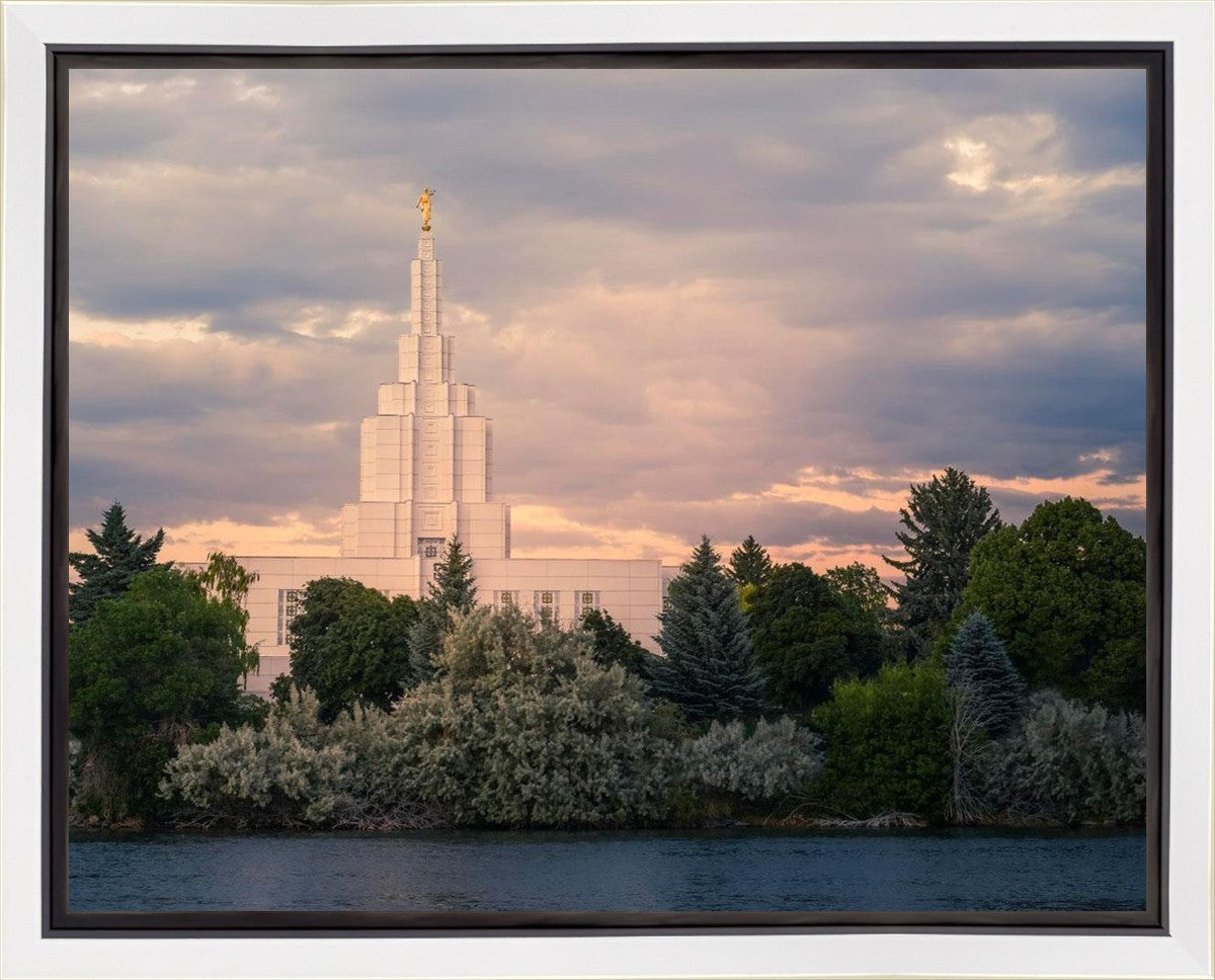 Idaho Falls Temple Eternal Light Gallery Wrap