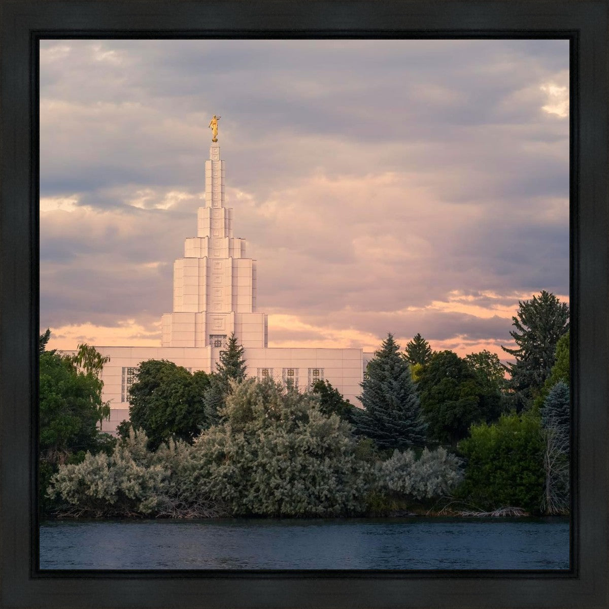 Idaho Falls Temple Eternal Light Gallery Wrap