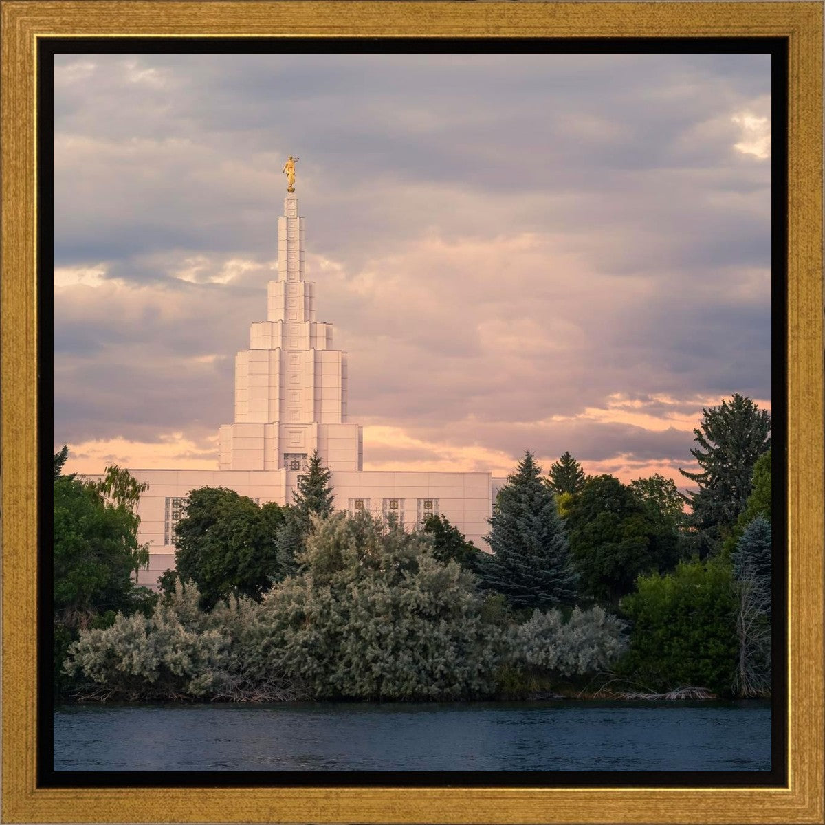 Idaho Falls Temple Eternal Light Gallery Wrap