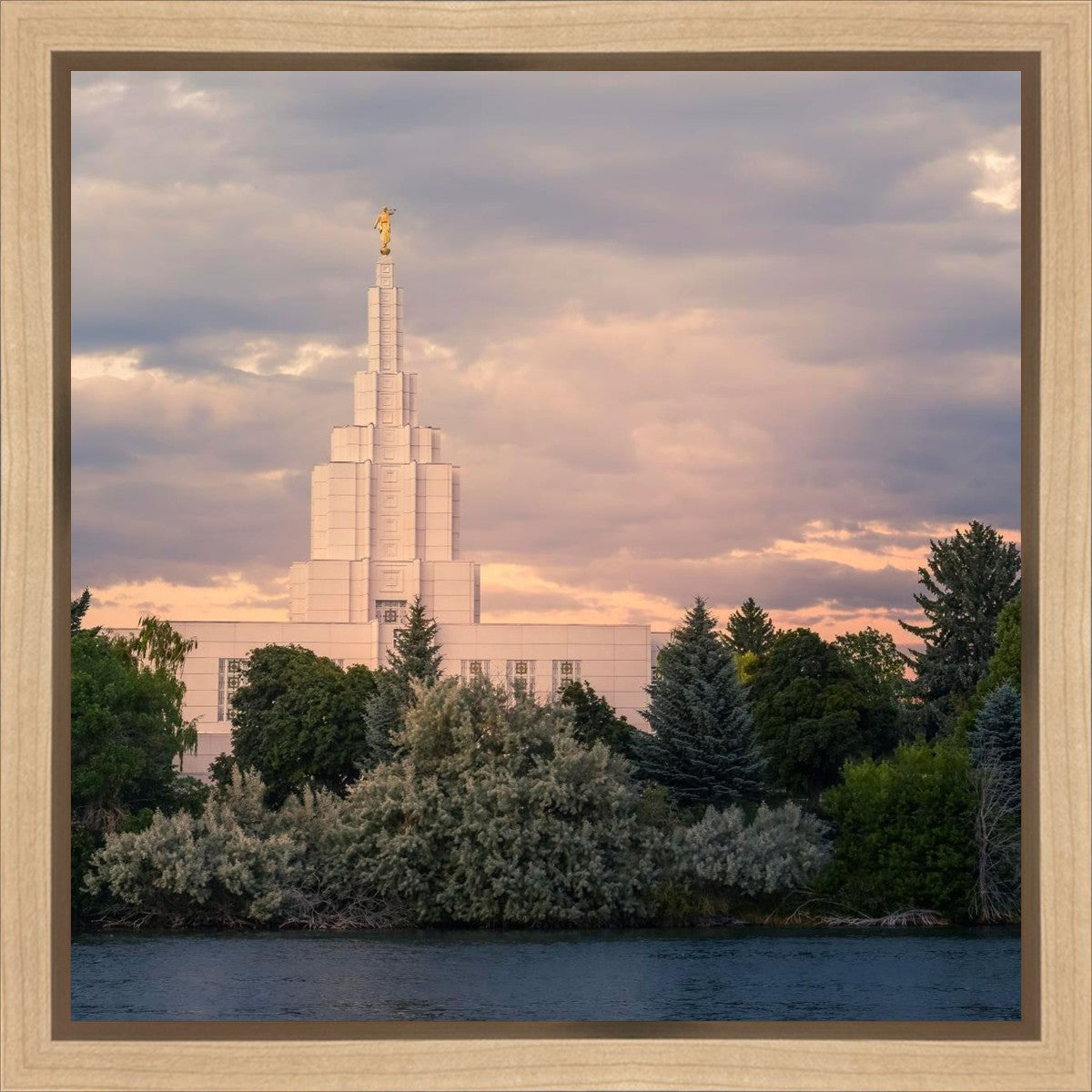 Idaho Falls Temple Eternal Light Gallery Wrap