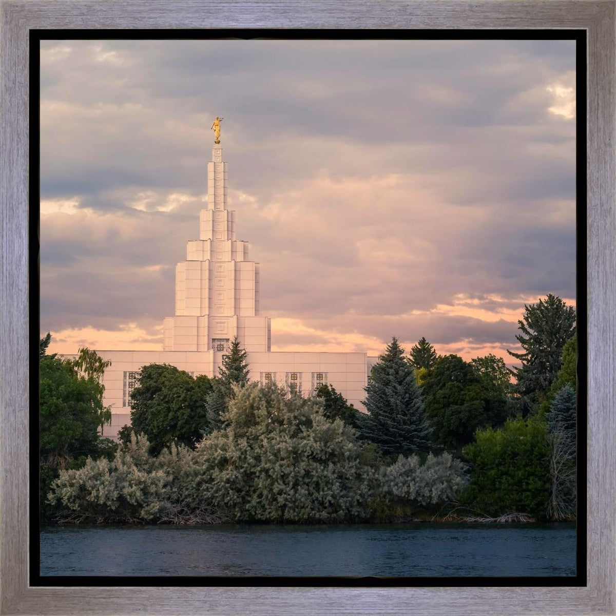Idaho Falls Temple Eternal Light Gallery Wrap