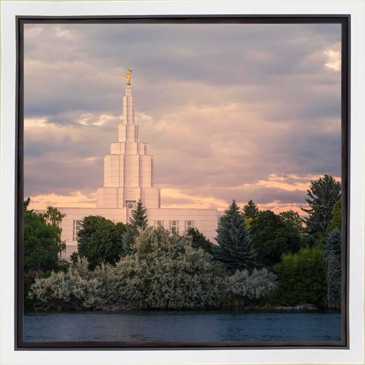 Idaho Falls Temple Eternal Light Gallery Wrap