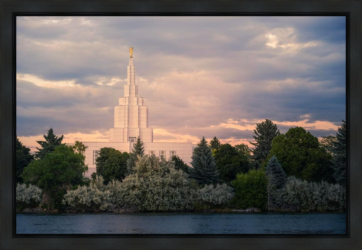 Idaho Falls Temple Eternal Light Gallery Wrap
