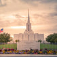 Jordan River Temple Evening Glow
