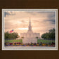 Jordan River Temple Evening Glow
