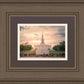Jordan River Temple Evening Glow