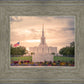 Jordan River Temple Evening Glow