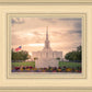 Jordan River Temple Evening Glow