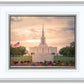 Jordan River Temple Evening Glow