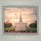 Jordan River Temple Evening Glow