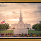 Jordan River Temple Evening Glow