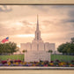 Jordan River Temple Evening Glow