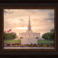 Jordan River Temple Evening Glow