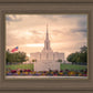 Jordan River Temple Evening Glow