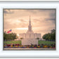 Jordan River Temple Evening Glow