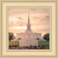 Jordan River Temple Evening Glow