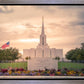 Jordan River Temple Evening Glow