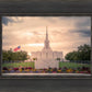 Jordan River Temple Evening Glow