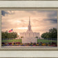 Jordan River Temple Evening Glow