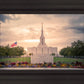 Jordan River Temple Evening Glow