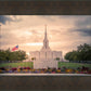 Jordan River Temple Evening Glow