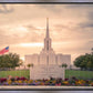 Jordan River Temple Evening Glow