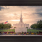 Jordan River Temple Evening Glow