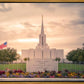 Jordan River Temple Evening Glow