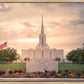 Jordan River Temple Evening Glow