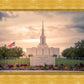 Jordan River Temple Evening Glow