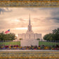 Jordan River Temple Evening Glow